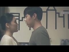 Stiefzoon fantaseert en neukt Stepmom - Koreaans