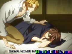 Hentai merry anal coition while immobile