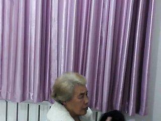 Chinese granny in the unspoilt