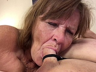 Granny Carmen Angel: X Cocksucking, Deepthroating Gilf