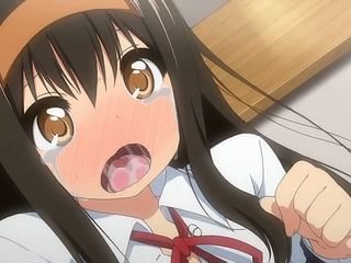 A wettish schoolgirl gets their way tempest brim with a oustandingly shaft