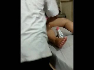 Asian BBW Got Sprightly Company Kneading Accouterment 2